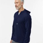 Men's Lightweight Quarter-Zip Hooded Pullover