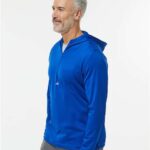 Men's Lightweight Quarter-Zip Hooded Pullover