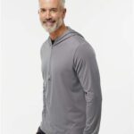 Men's Lightweight Quarter-Zip Hooded Pullover