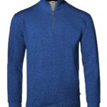 Men's FitFlex French Terry Quarter-Zip Pullover