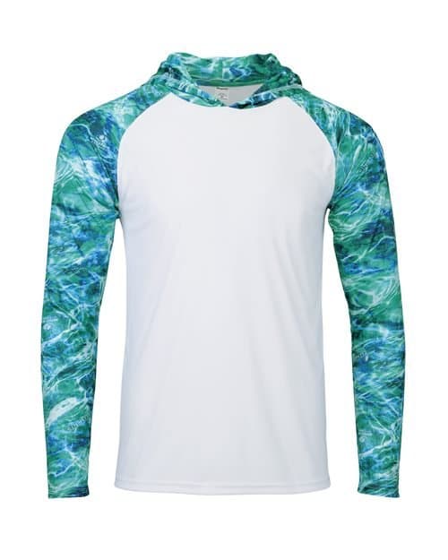 Men's Biloxi Performance Colorblocked Hooded Sweatshirt