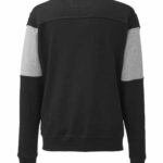 Unisex Anchor Fleece Colorblocked Bomber Jacket