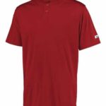 Youth Performance Two-Button Solid Jersey