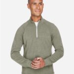Men's Triblend Quarter-Zip Sweatshirt