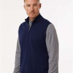 Men's Club Quarter-Zip Vest