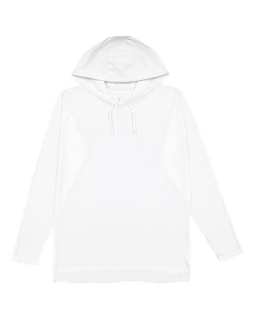 Men's Fine Jersey Hooded Long Sleeve Raglan T-Shirt