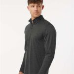 Men's Pro-Lock Performance Mélange Quarter-Zip Pullover