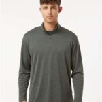 Men's Pro-Lock Performance Mélange Quarter-Zip Pullover