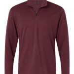 Men's Pro-Lock Performance Mélange Quarter-Zip Pullover