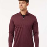 Men's Pro-Lock Performance Mélange Quarter-Zip Pullover