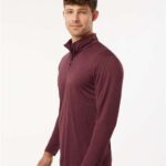 Men's Pro-Lock Performance Mélange Quarter-Zip Pullover