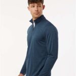 Men's Pro-Lock Performance Mélange Quarter-Zip Pullover