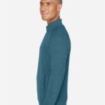 Men's Triblend Quarter-Zip Sweatshirt