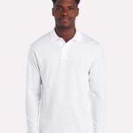 Men's Dri-Power® Long Sleeve Polo