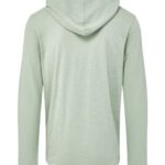 Unisex Miles Slub Hooded Long Sleeve T-Shirt