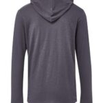 Unisex Miles Slub Hooded Long Sleeve T-Shirt