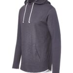 Unisex Miles Slub Hooded Long Sleeve T-Shirt