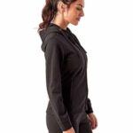 Women's Spun Dyed Full-Zip Hooded Sweatshirt