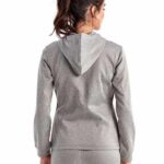 Women's Spun Dyed Full-Zip Hooded Sweatshirt