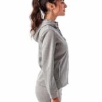 Women's Spun Dyed Full-Zip Hooded Sweatshirt