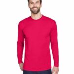 Men's Cool & Dry Sport Long Sleeve Performance Interlock T-Shirt