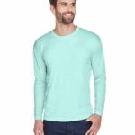 Men's Cool & Dry Sport Long Sleeve Performance Interlock T-Shirt