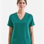 Women's Invincible V-Neck Stretch Scrub Top