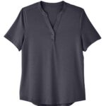 Women's JAQ Snap-Up Stretch Performance Polo