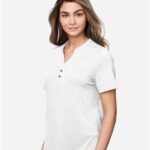 Women's JAQ Snap-Up Stretch Performance Polo