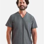 Men's Limitless V-Neck Stretch Scrub Top
