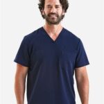 Men's Limitless V-Neck Stretch Scrub Top