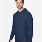 Unisex JAQ Stretch Performance Hooded Long Sleeve T-Shirt