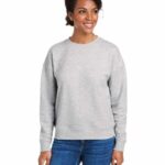 Women's Garment-Dyed Crewneck Sweatshirt