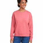 Women's Garment-Dyed Crewneck Sweatshirt