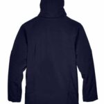 Men's Glacier Insulated Three-Layer Fleece Soft Shell Hood Jacket with Detachable Hood