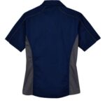 Women's Fuse Colorbloack Twill Short Sleeve Shirt