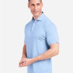 Men's Cloud Lightweight Polo Brookline Stripe