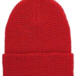Waffle Cuffed Beanie
