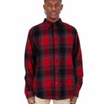 Men's Plaid Flannel Overshirt