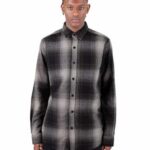Men's Plaid Flannel Overshirt