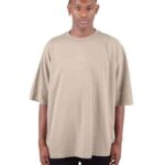 Unisex Garment-Dyed Drop-Shoulder T-Shirt