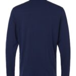 Men's Textured Stripe Quarter-Zip Pullover