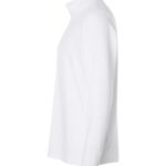Men's Textured Stripe Quarter-Zip Pullover