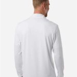 Men's Textured Stripe Quarter-Zip Pullover