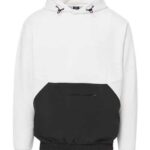 Unisex Mixed Media Hooded Sweatshirt