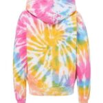 Youth Classic Fleece Tie-Dyed Hooded Sweatshirt