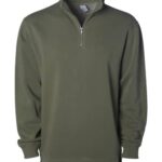 Unisex Pigment-Dyed Quarter-Zip Pullover