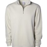 Unisex Pigment-Dyed Quarter-Zip Pullover