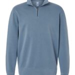 Unisex Pigment-Dyed Quarter-Zip Pullover
