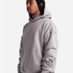 Men's Garment-Dyed Double Layer Reversible Hooded Sweatshirt